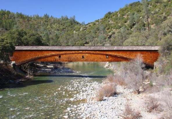 Bridgeport Bridge is the longest single-span covered bridge in the U.S. and a remarkable example of nineteenth-century timber bridge engineering.