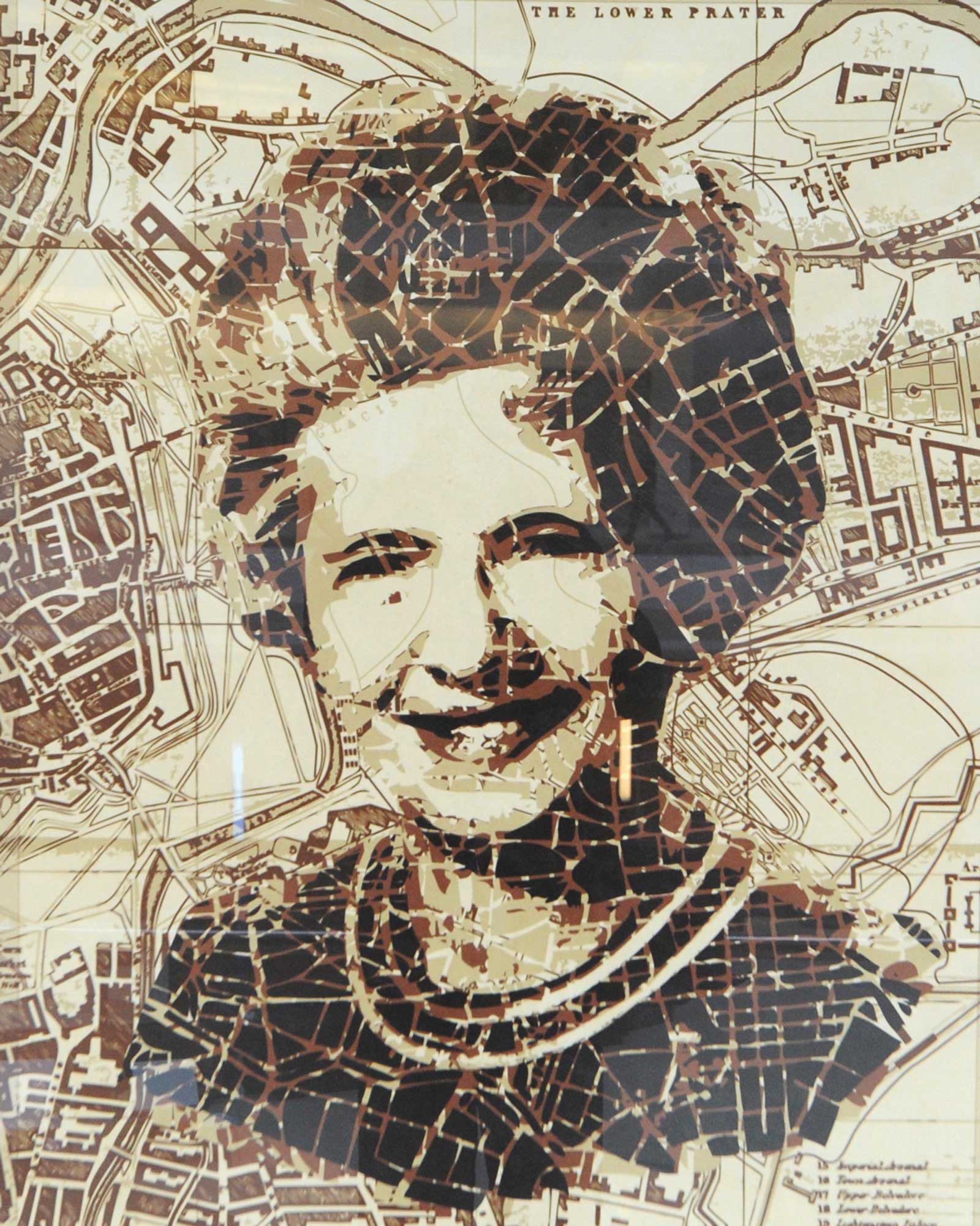 Photo illustration of Irene K. Fischer