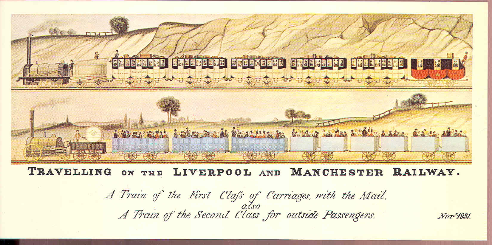 Liverpool Manchester Railway & Site of Rainhill Trials