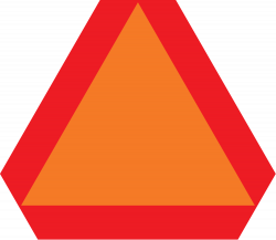 Slow Moving Vehicle Emblem