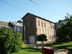 Folsom Powerhouse on the American River, at Folsom Powerhouse State Historic Park, California, USA